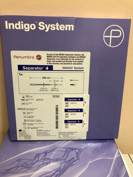 Penumbra SEPC4  Indigo System, Separator 4, Size 200cm, Box of 01
