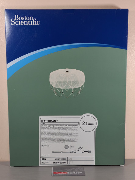 Boston Scientific M635WU21060 WATCHMAN™, Left Atrial Appendage Closure Device