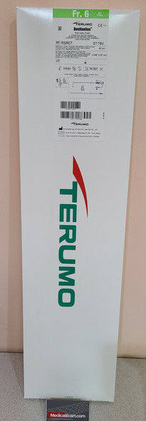 Terumo RSR07 PINNACLE® DESTINATION® Renal Guiding Sheath 6Fr., 45cm x 0.038", Valve Type Tuohy-Borst, Curve Style Straight, Box of 01