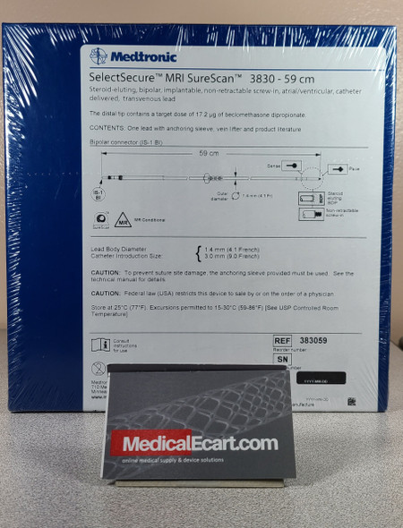 Medtronic 383059 SelectSecure™ MRI SureScan™, Pacing Lead 59 cm, Box of 01