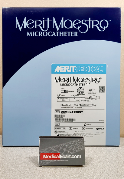 28MC24130ST Maestro® Microcatheter 2.8F Tapered to 2.4F, Straight 130cm, Box of 01