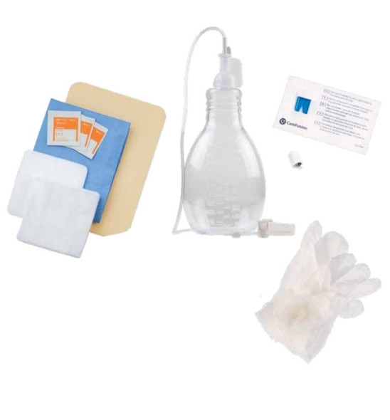 Becton Dickinson 50-7510 PleurX™ Pleural Catheter Kit with 1,000 mL vacuum bottle. Case of 10