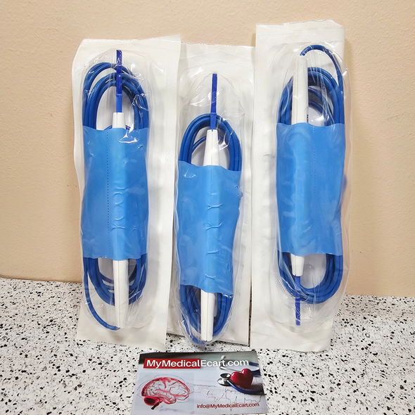 E2515 Valleylab Surgical Valleylab Electrosurgical Pencil, Rocker Switch & Disposable Blade Electrode & 10 ft cord, (With stainless steel blade).  CASE OF 50