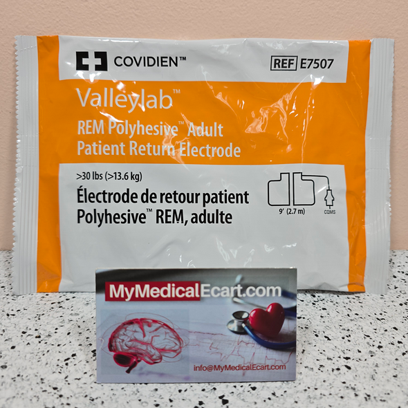 E7507 Valleylab Covidien Patient Return Electrodes, box of 50