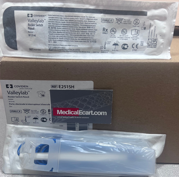 Valleylab E2515H Pencil Cautery Hand Control Rocker Switch with Holster, case of 50