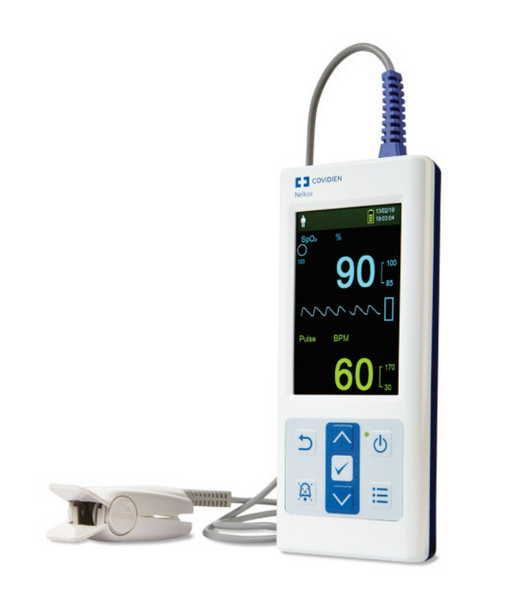 Covidien PM10N Nellcor™ Portable SpO2 Patient Monitoring System / Pulse Oximeter , Box of 01