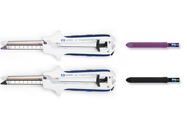 Covidien GIA60MTS GIA™ Stapler with Tri-Staple™ Technology, Stapler Medium/Thick Tissue Thickness, 60mm Length, 3.0, 3.5, 4.0 mm Height, Purple Reload, Box of 03