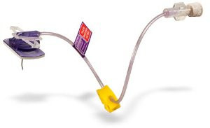 SHW19-150Y PowerLoc® EZ Power-Injectable Infusion Set, 19 Gauge x 1 1/2"