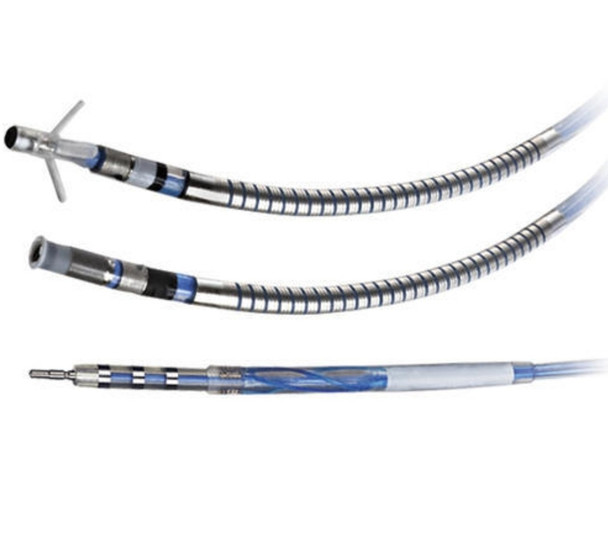 7121Q-52 St. Jude Medical, Durata™, Defibrillation lead 52 cm, Dual Shock, Optim, Ext/Ret Helix fixation , Connector: DF4, 21 cm Tip-to-Proximal Coil