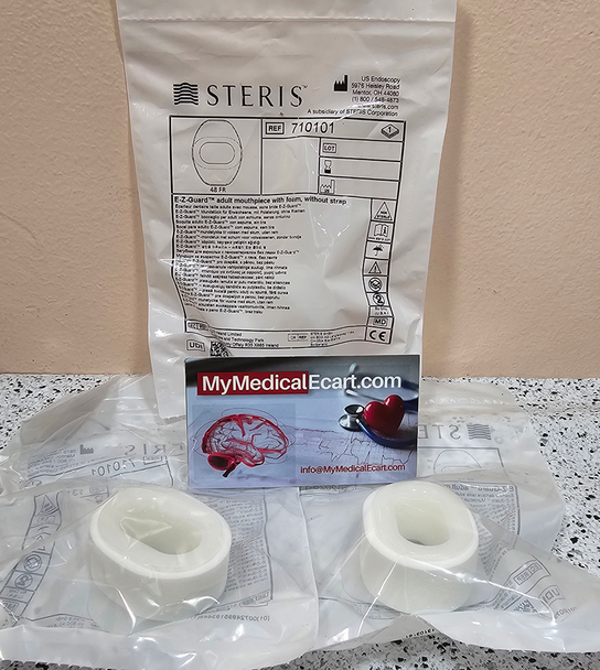 710101 E-Z-Guard™ bite block with foam without strap, 48 Fr opening size. Box of 24