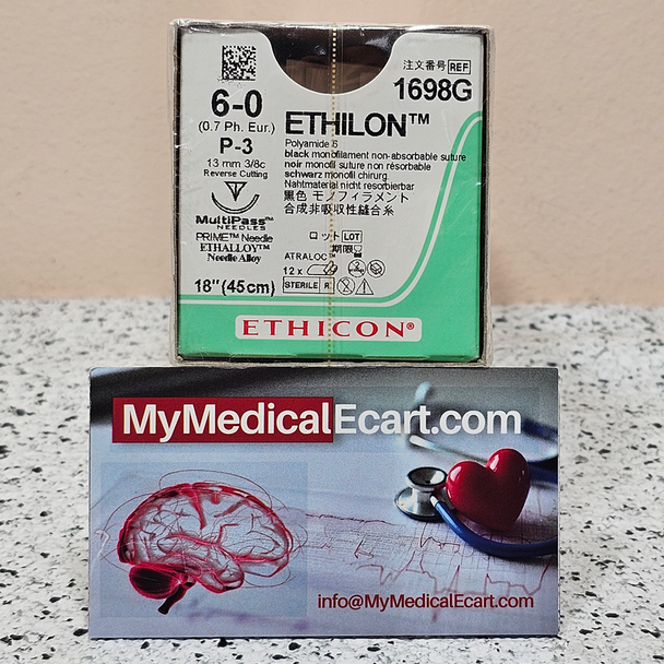 Ethicon 1698G ETHILON® Nylon Suture