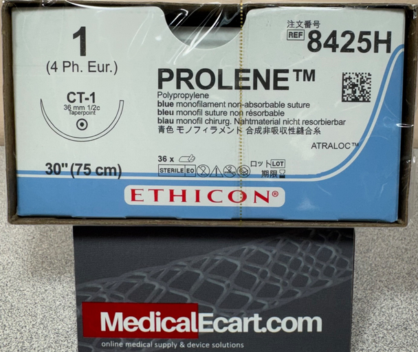 Ethicon 8425H PROLENE® Polypropylene Suture, Taper Point,