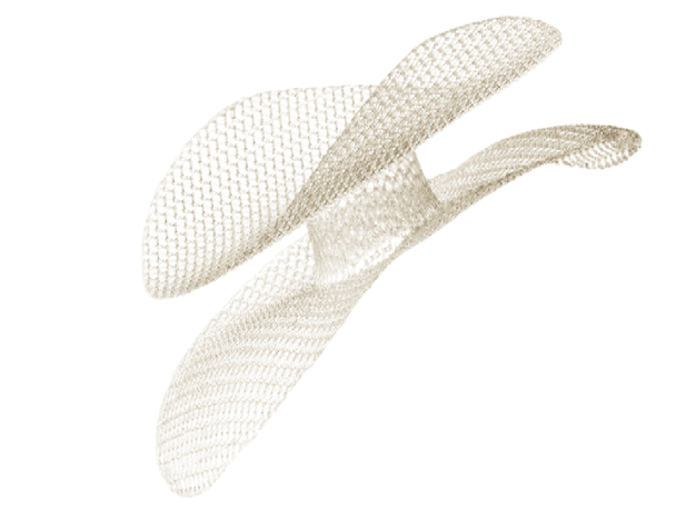 Ethicon PHSE6 PROLENE® Surgical Mesh Hernia Repair, Polypropylene Hernia System, Extended, Size 5.5cm x 12.8cm, Connector Size 1.9cm x 1.3cm. Box of 06