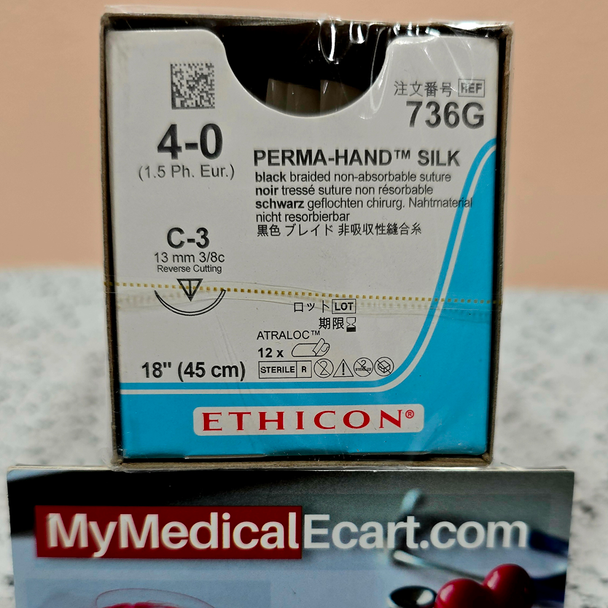 Ethicon 736G PERMA-HAND Silk Suture
