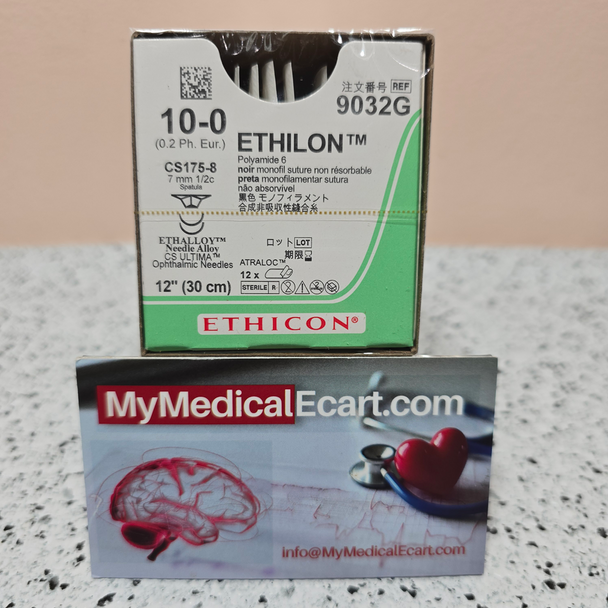 Ethicon 9032G ETHILON® Nylon Suture, ULTIMA - Spatula