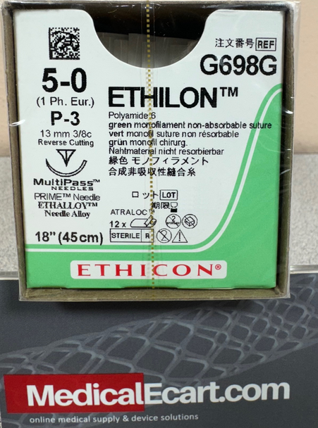 Ethicon G698G ETHILON® Nylon Suture