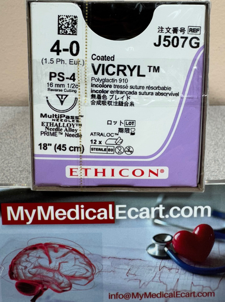 Ethicon J507G COATED VICRYL® (polyglactin 910) Suture