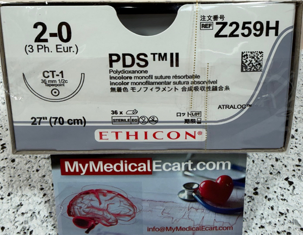 Ethicon Z259H PDS® II (polydioxanone) Suture