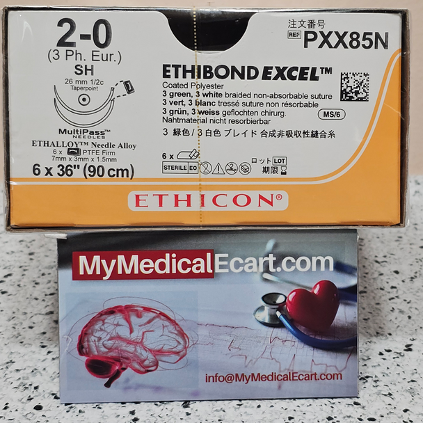 ETHICON PXX85N ETHIBOND EXCEL® Polyester Suture