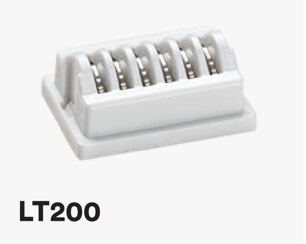 Ethicon LT200 LIGACLIP™ Extra Ligating Clips, Titanium, Medium, Silver, Cartridge of 06 clips. Box of 36 Cartridges