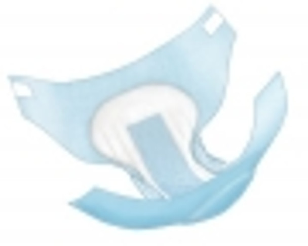 COVIDIEN 63023 SIMPLICITY PLUS 3D Adult Brief, Medium. Case of 8bgs, 12e/a.