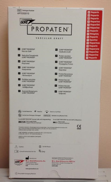 HPT030010A PROPATEN  Vascular Graft configured for Pediatric Shunt