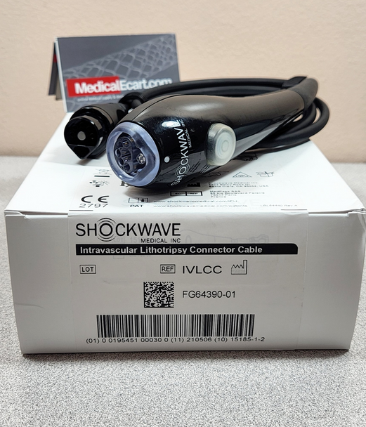 Shockwave IVLCC  Intravascular Lithotripsy  Connector Cable. Box of 01