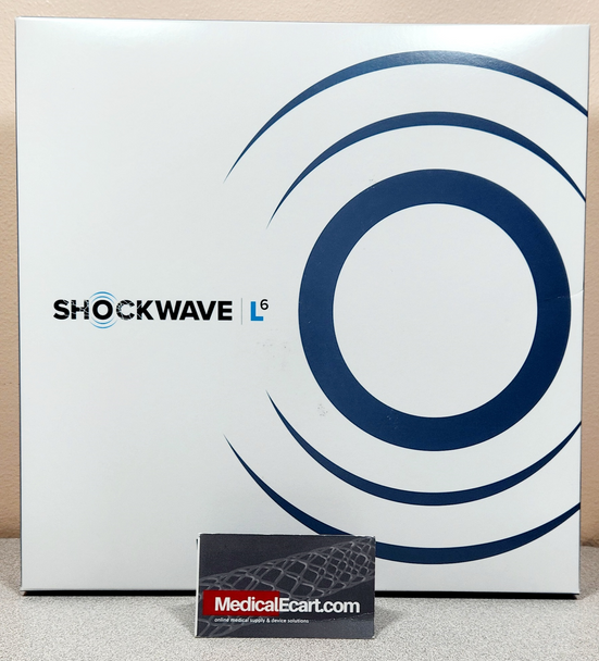 L6IVL080030 Shockwave L6 Peripheral IVL Catheter, 7Fr, 8.0mm x 30mm - 110cm. Box of 01