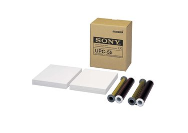 Sony UPC55 A5 Color Print Pack UPC-55