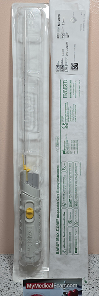 MC2020 Bard Disposable MaxCore Biopsy Instruments. 20g x 20cm. 5/cs