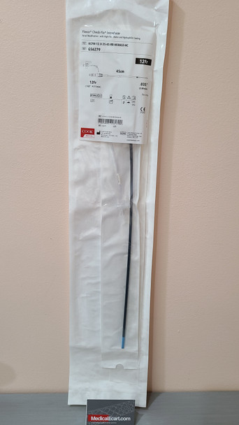 COOK G56279 Flexor ®Check-Flo® KCFW-12.0-35-45-RB-HFANL0-HC, Introducer , Ansel Modification - With High-Flex Dilator and Hydrophilic Coating, 12Fr., 0.035"x 45cm