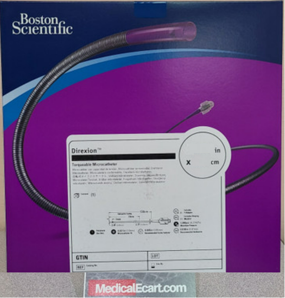Boston Scientific M001195500 Direxion™ HI-FLO™19-550 Torqueable Microcatheter, Tip Swan 0.027" x 130cm, Box of 01