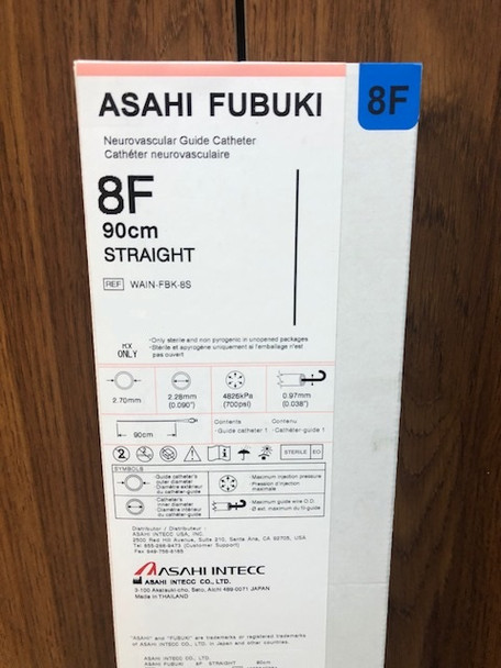 ASAHI WAIN-FBK-8S FUBUKI 8F,  90cm x 5cm, Straight. Price of each