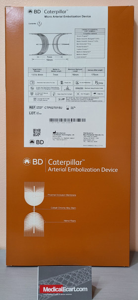 Bard CTP027015U Caterpillar™ Micro Arterial Embolization Device 0.027 Inch