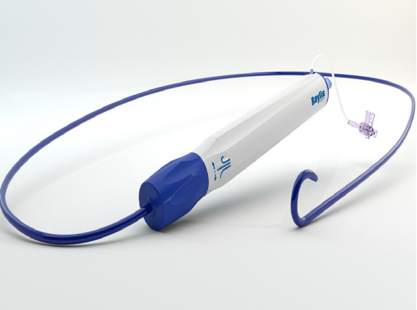 Baylis TSK0004 SureFlex™ Steerable Guiding Sheath, 8.5 Fr X 63 cm X 0.032", Small (17 mm) Distal curve diameter, Box of 01