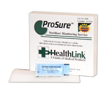 3910 Healthlink ProSure Mailers, Third party verification for steam, dry heat or E/O steril, case of 12