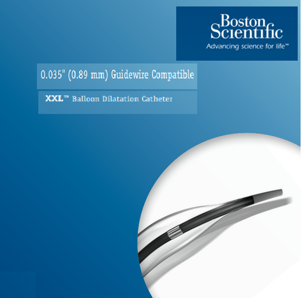 Boston Scientific M001145100 XXL™ peripheral PTA 0.035" Balloon Dilatation Catheter 12.0mm x 40mm, 75cm, Box of 01 (14-510)