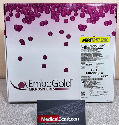 Medical S220EG EmboGold® Microspheres 100-300 µm size range, 2mL volume