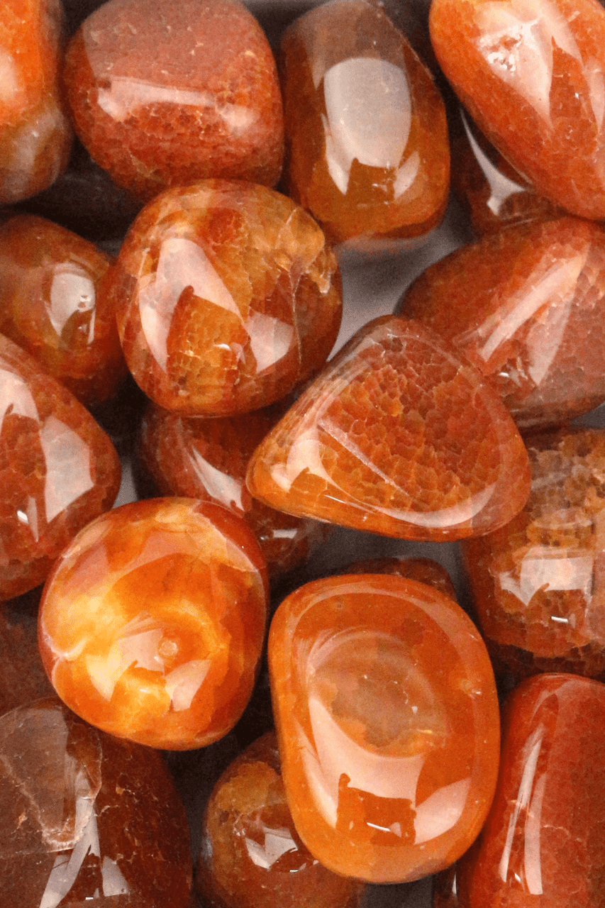 red snakeskin agate