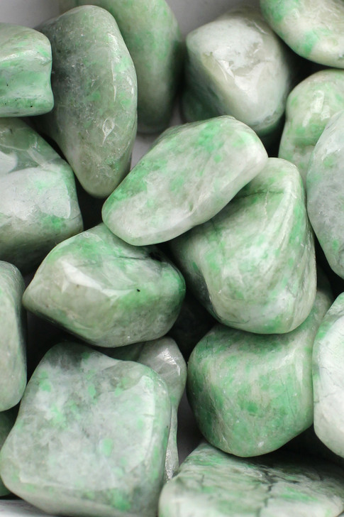 Sausserite

Lore: New beginnings, feelings safe during change, activation of the heart's desires. Clears emotional blocks. Helps one overcome obstacles.