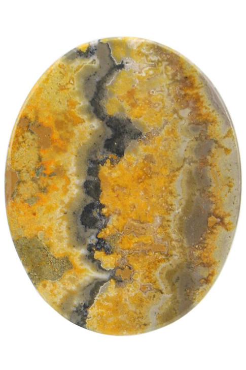 Bumble Bee Jasper

Lore: A stone held sacred by aboriginals, stimulates intellect, reasoning abilities and logic, cleanses solar plexus chakra, excellent for study, investigative situations, helps with deciding a course of action, protects against intrusion to your environment.