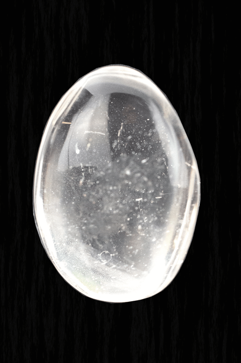 Clear Quartz Palm Stone CQP04