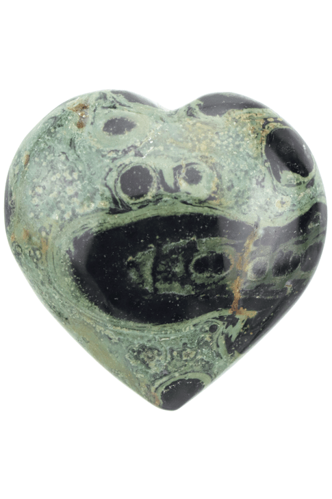 Kambaba Jasper  

Lore: Soothes the nerves and state of mind, protection of the heart, helps us release and let go of stuck or outdated emotional patterns.