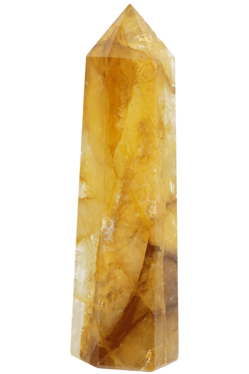 Golden Healer Quartz

Lore: Multi-dimensional healing, cleans and enhances the organs, brings body into balance, master healer, joy, peace, expanded awareness, connection with spirit.