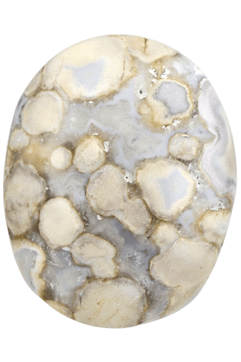 Cobra Jasper

Lore: Therapeutic qualities. When times are hard, this stone brings calmness, nurturing and understanding. Balancing energy.
