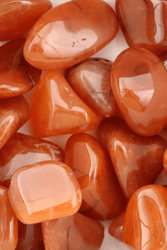 Carnelian

Lore: Courage, vitality, confidence, action, sexuality, helps with infertility, calms anger, jealousy and envy, removes fear of death and assists positive life choices, supports roots and sacral chakras.