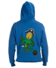 Pineapple Kraken lace hooded sweatshirt 