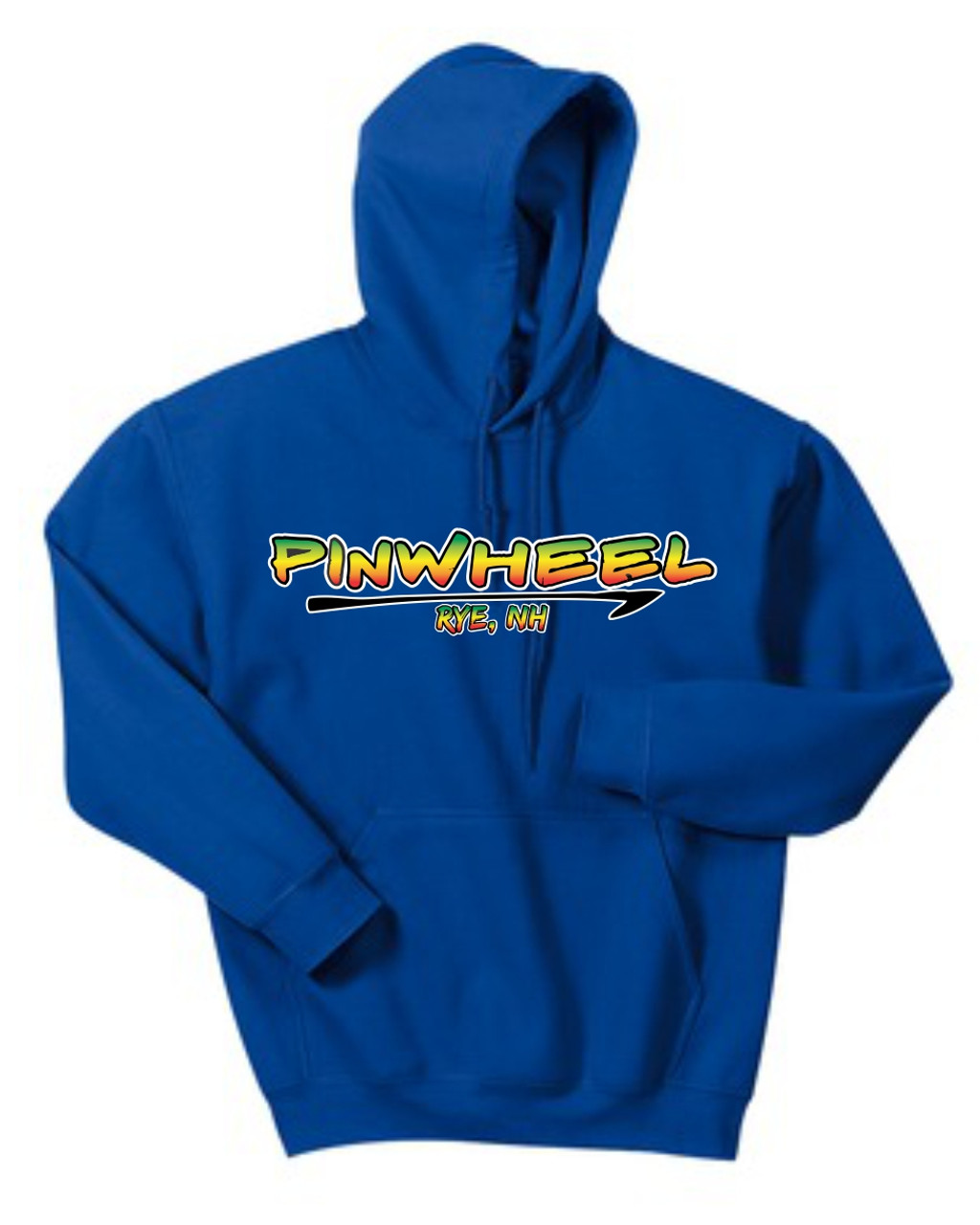 Pinwheel Hoodie - rasta color design