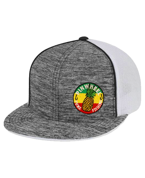 Pineapple Pinwheel Trucker Mesh Hat 