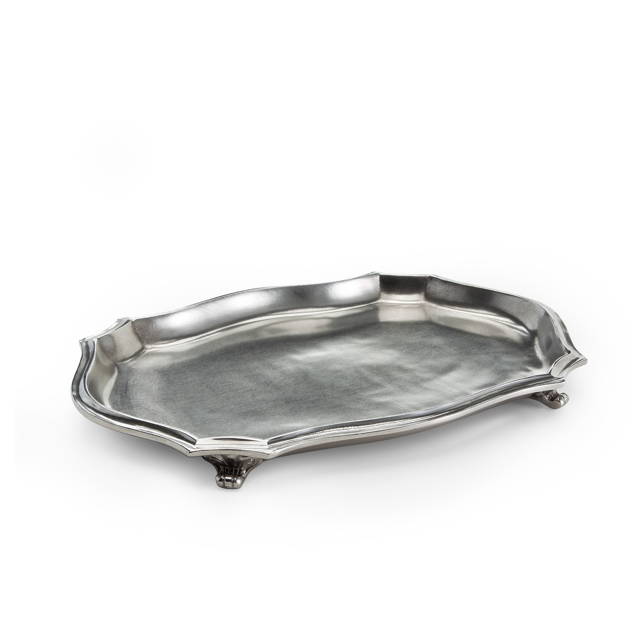 Italian Pewter Tray - Sofia Bath Accessories | Labrazel